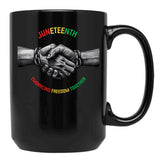 Juneteenth (9) Black Coffee Mug - Black