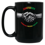 Juneteenth (9) Black Coffee Mug
