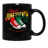 Juneteenth Black Coffee Mug - Black