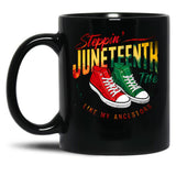Juneteenth Black Coffee Mug