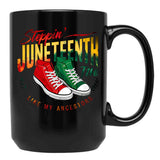Juneteenth Black Coffee Mug - Black