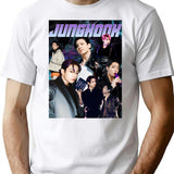 Jungkook Bootleg Bootleg Graphic T-Shirt - White