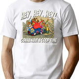 Junkyard Gang Worn T-Shirt for Men & Women, T-Shirts Graphic Tee - White
