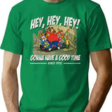 Junkyard Gang Worn T-Shirt for Men & Women, T-Shirts Graphic Tee - Green