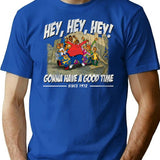 Junkyard Gang Worn T-Shirt for Men & Women, T-Shirts Graphic Tee - Blue