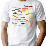 Just A Little Funk T-Shirt - Retro Graphic Tee for Men & Women - White