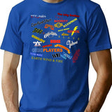 Just A Little Funk T-Shirt - Retro Graphic Tee for Men & Women - Blue