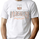 Just Call Me Old Fashioned T-Shirt - Retro Graphic Tee for Men & Women - White