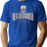 Just Call Me Old Fashioned T-Shirt - Retro Graphic Tee for Men & Women - Blue