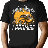 Just One More Car I Promise T-Shirt - Black