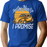 Just One More Car I Promise T-Shirt - Blue