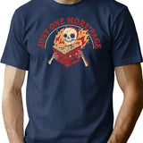 Just One More Page T-Shirt - Retro Graphic Tee for Men & Women - Navy