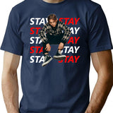 Just S.t.a.y Here Kid Findyourthing Essential T-Shirt - Navy