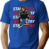 Just S.t.a.y Here Kid Findyourthing Essential T-Shirt - Blue
