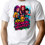 K-Pop Demon Hunters Art - 1 T-Shirt for Men & Women, T-Shirts Graphic Tee - White