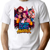 K-Pop Demon Hunters Art - 11 T-Shirt for Men & Women, T-Shirts Graphic Tee - White