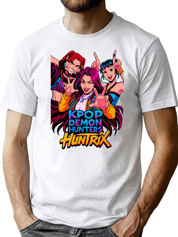 K-Pop Demon Hunters Art - 11 T-Shirt for Men & Women, T-Shirts Graphic Tee - White