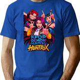 K-Pop Demon Hunters Art - 11 T-Shirt for Men & Women, T-Shirts Graphic Tee - Blue
