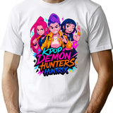 K-Pop Demon Hunters Art - 12 T-Shirt for Men & Women, T-Shirts Graphic Tee - White