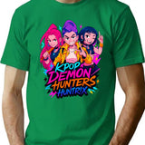 K-Pop Demon Hunters Art - 12 T-Shirt for Men & Women, T-Shirts Graphic Tee - Green
