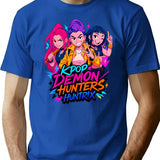 K-Pop Demon Hunters Art - 12 T-Shirt for Men & Women, T-Shirts Graphic Tee - Blue