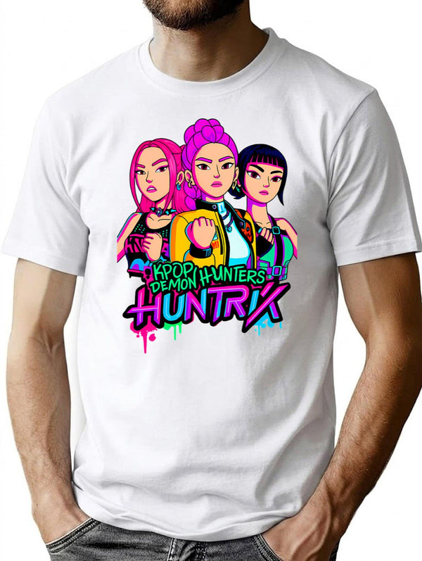 K-Pop Demon Hunters Art - 13 T-Shirt for Men & Women, T-Shirts Graphic Tee - White