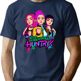 K-Pop Demon Hunters Art - 13 T-Shirt for Men & Women, T-Shirts Graphic Tee - Navy