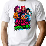K-Pop Demon Hunters Art - 2 T-Shirt for Men & Women, T-Shirts Graphic Tee - White