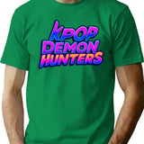 K-Pop Demon Hunters Art - 3 T-Shirt for Men & Women, T-Shirts Graphic Tee - Green