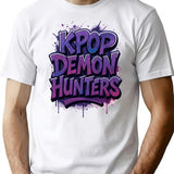K-Pop Demon Hunters Art - 4 T-Shirt for Men & Women, T-Shirts Graphic Tee - White