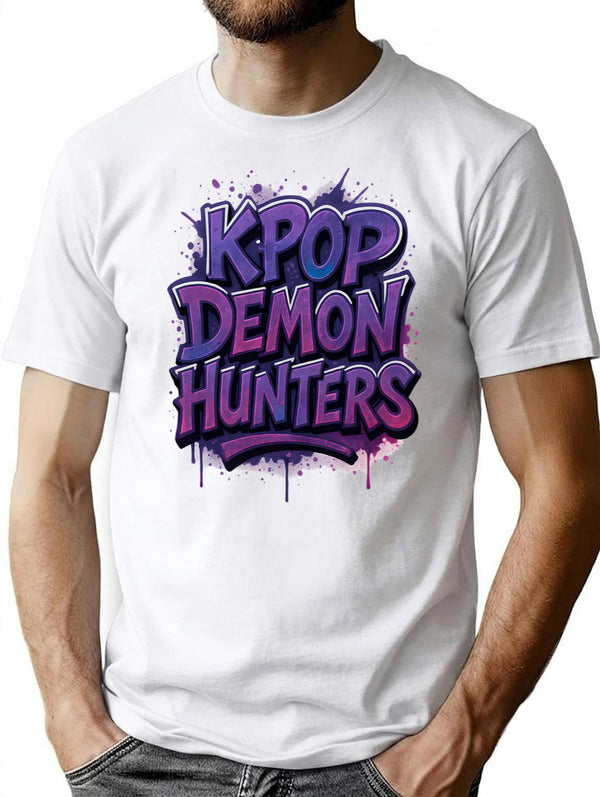 K-Pop Demon Hunters Art - 4 T-Shirt for Men & Women, T-Shirts Graphic Tee - White