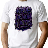 K-Pop Demon Hunters Art - 5 T-Shirt for Men & Women, T-Shirts Graphic Tee - White