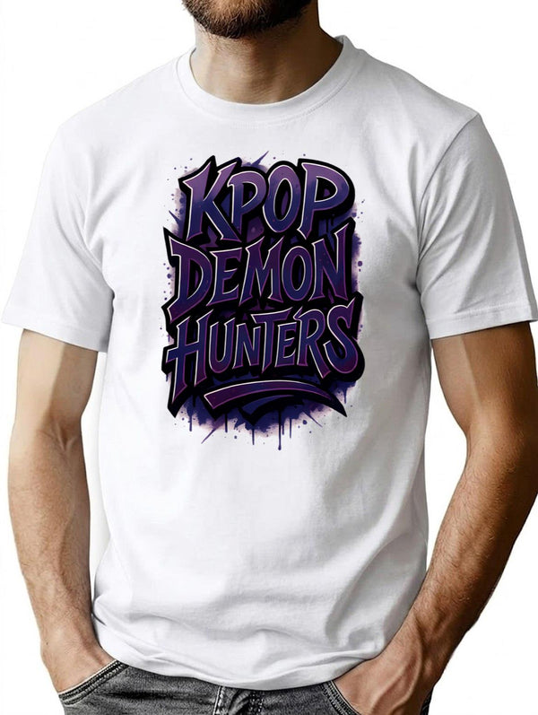 K-Pop Demon Hunters Art - 5 T-Shirt for Men & Women, T-Shirts Graphic Tee - White