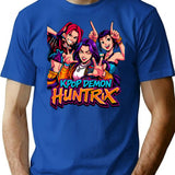 K-Pop Demon Hunters Art - 6 T-Shirt for Men & Women, T-Shirts Graphic Tee - Blue