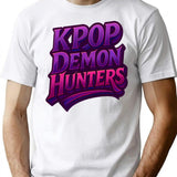 K-Pop Demon Hunters Art - 7 T-Shirt for Men & Women, T-Shirts Graphic Tee - White