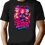 K-Pop Demon Hunters Art - 8 T-Shirt for Men & Women, T-Shirts Graphic Tee - Black