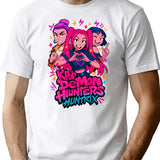 K-Pop Demon Hunters Art - 8 T-Shirt for Men & Women, T-Shirts Graphic Tee - White
