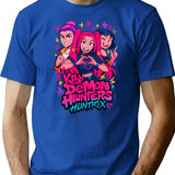K-Pop Demon Hunters Art - 8 T-Shirt for Men & Women, T-Shirts Graphic Tee - Blue