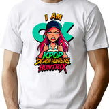 K-Pop Demon Hunters Art Mira- 17 T-Shirt for Men & Women, T-Shirts Graphic Tee - White