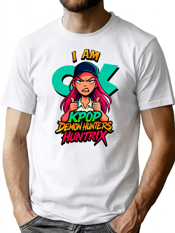 K-Pop Demon Hunters Art Mira- 17 T-Shirt for Men & Women, T-Shirts Graphic Tee - White
