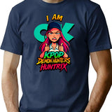 K-Pop Demon Hunters Art Mira- 17 T-Shirt for Men & Women, T-Shirts Graphic Tee - Navy