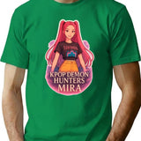 K-Pop Demon Hunters Art Mira- 5 T-Shirt for Men & Women, T-Shirts Graphic Tee - Green