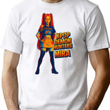 K-Pop Demon Hunters Art Mira- 9 T-Shirt for Men & Women, T-Shirts Graphic Tee - White