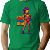 K-Pop Demon Hunters Art Rumi- 11 T-Shirt for Men & Women, T-Shirts Graphic Tee - Green