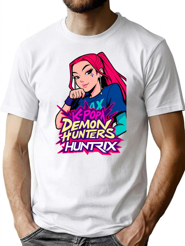 K-Pop Demon Hunters Art Rumi - 16 T-Shirt for Men & Women, T-Shirts Graphic Tee - White