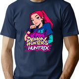 K-Pop Demon Hunters Art Rumi - 16 T-Shirt for Men & Women, T-Shirts Graphic Tee - Navy