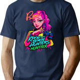 K-Pop Demon Hunters Art Rumi - 18 T-Shirt for Men & Women, T-Shirts Graphic Tee - Navy