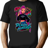 K-Pop Demon Hunters Art Rumi - 19 T-Shirt for Men & Women, T-Shirts Graphic Tee - Black