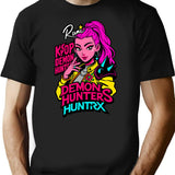 K-Pop Demon Hunters Art Rumi - 21 T-Shirt for Men & Women, T-Shirts Graphic Tee - Black