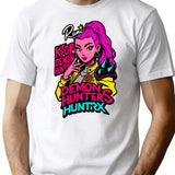 K-Pop Demon Hunters Art Rumi - 21 T-Shirt for Men & Women, T-Shirts Graphic Tee - White